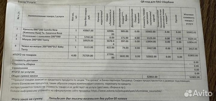 Детская кровать