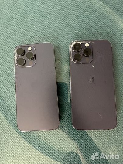 Корпус оригинальный iPhone 14 pro max фиолетовый