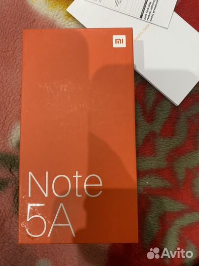 Xiaomi Redmi Note 5A, 2/16 ГБ
