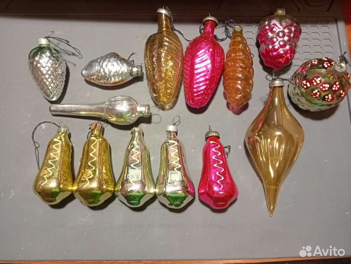 Елочные игрушки СССР