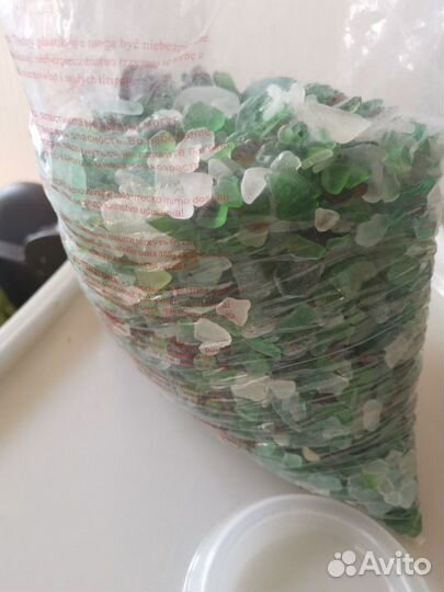 15кг. Морских стекляшек из Сочи