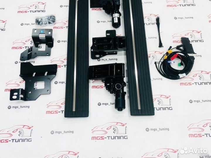 Выдвижные пороги на BMW X6 G06