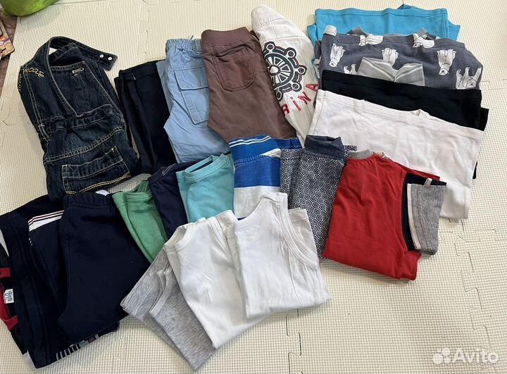 Вещи пакетом для мальчика 92 98