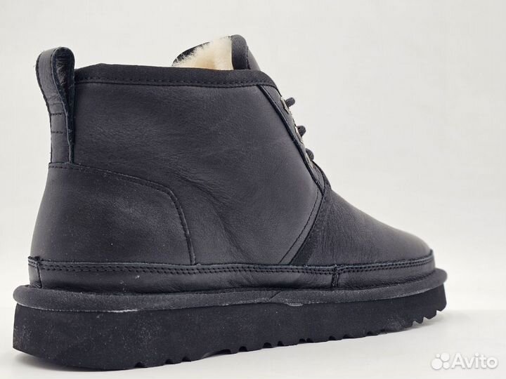 Ugg Mens Neumel Leather Black