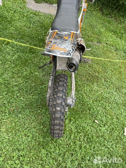 Питбайк sssr atom 125 l 17/14 orange