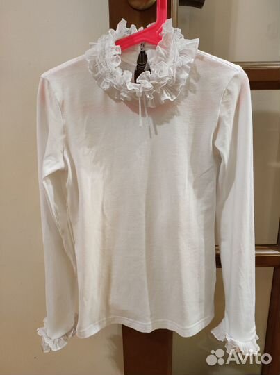 Блузки школьные пакетом 134-146