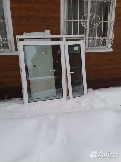 Окна бу пвх пластиковые