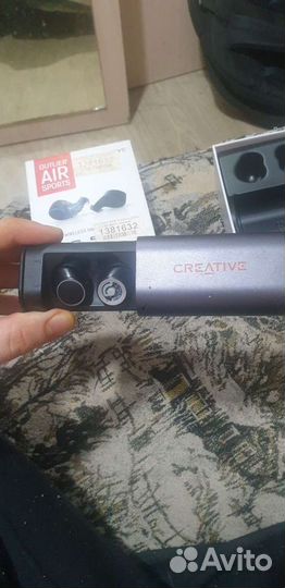 Tws наушники creative