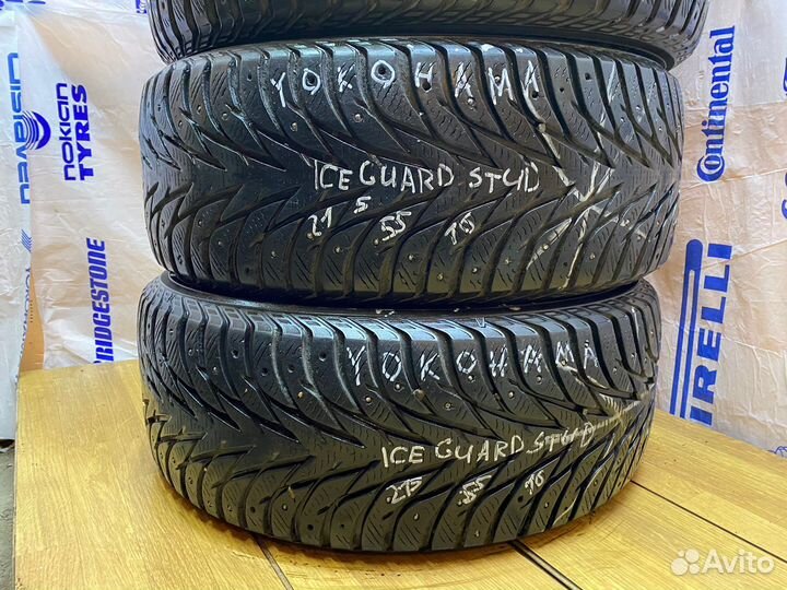 Yokohama Ice Guard Stud IG55 215/55 R16