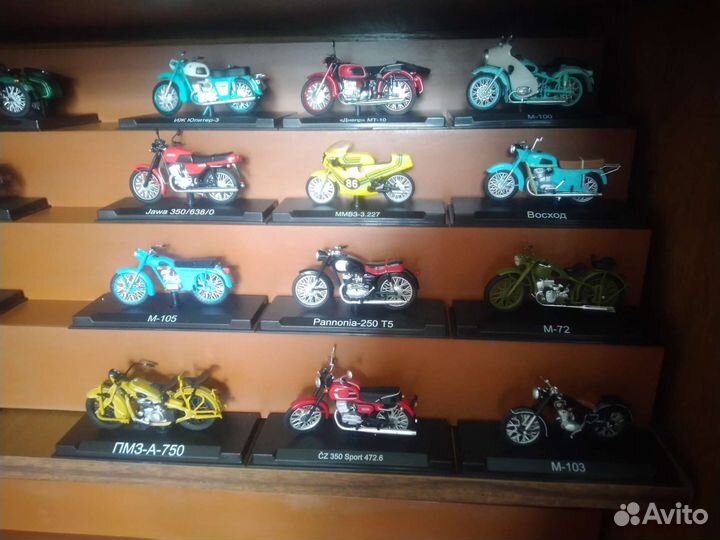 Коллекция мотоциклов 1:24