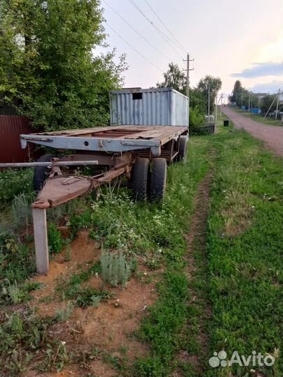 Прицеп бортовой СЗАП 8350, 1988