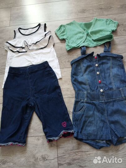 Вещи пакетом на девочку 6-8 лет