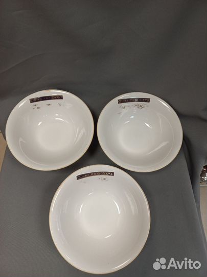Десертные Суповые тарелки Модерн Фарфор Богданович