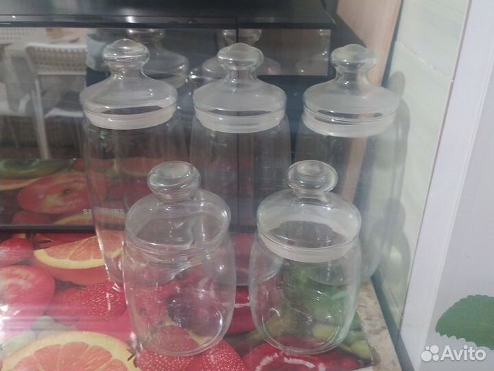 Банки для сыпучих продуктов