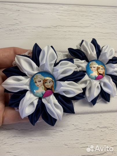 Бантики/ цветы из лент