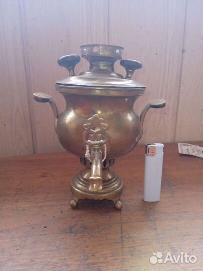 Самовар угольный старинный