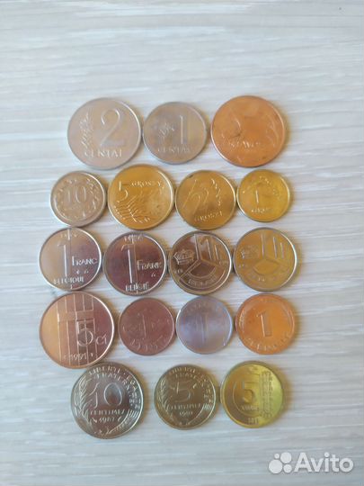 Монеты разных стран