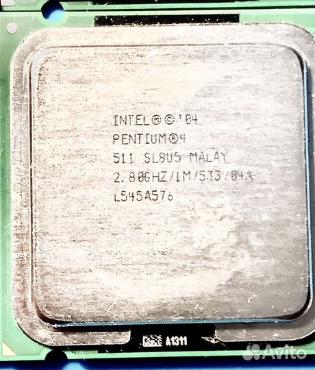 Процессор Intel Pentium (4 шт)