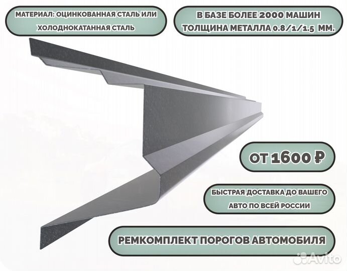 Ремонтные пороги