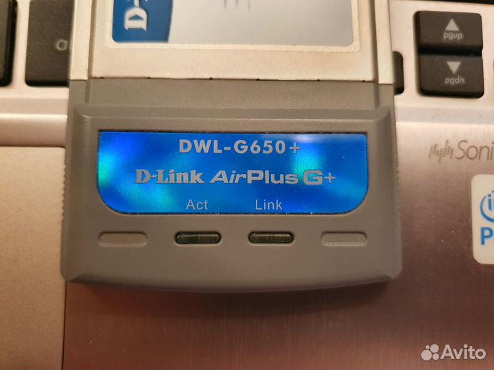 Беспроводный CardBus Wi-Fi адаптер D-Link DWL-G650