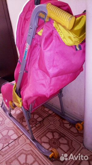 Санки-коляска Nika