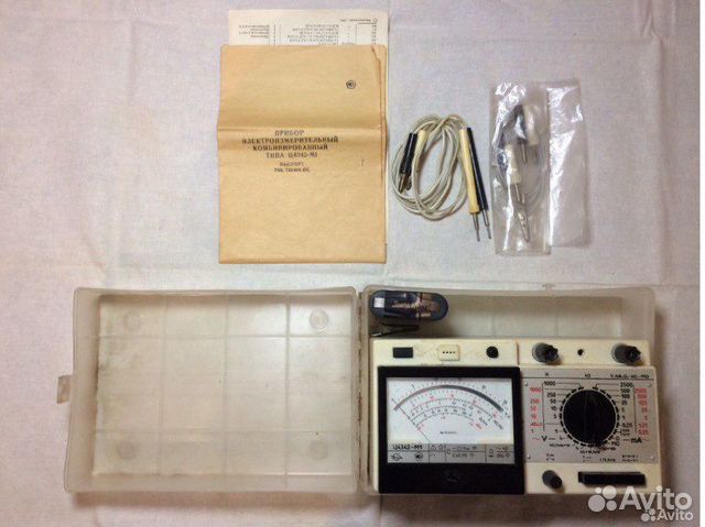 Ц4342-М1 - Прибор электроизмерительный СССР