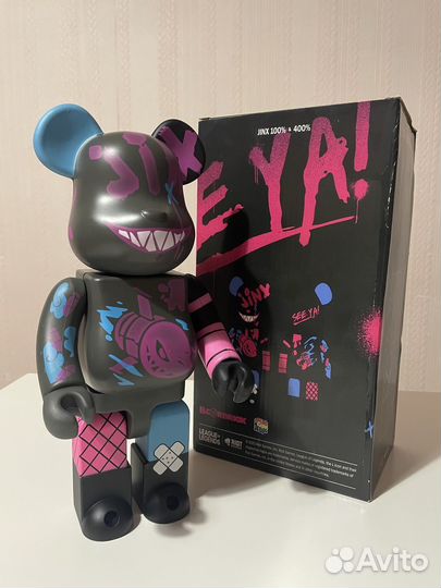 Медведь bearbrick jinx League of Legends
