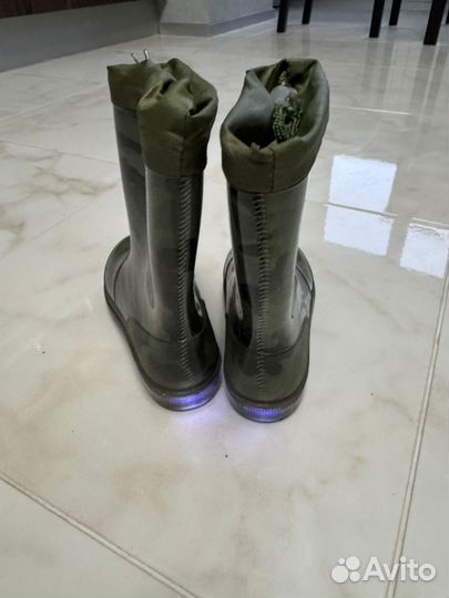 Сапоги детские резиновые 30