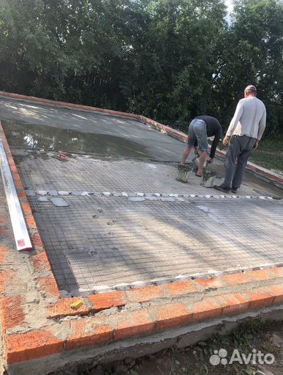 Строительство/Фундаменты/Кровля/Полы/Сайдинг