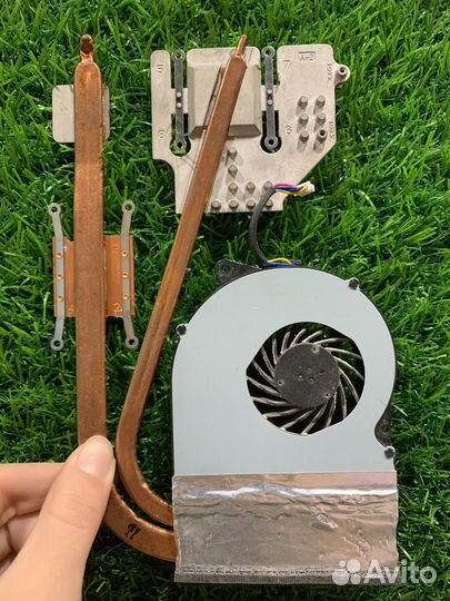 Система охлаждения для ноутбука asus N53S