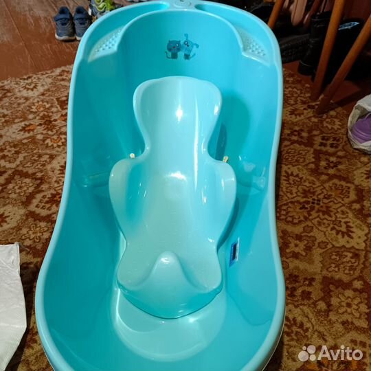 Детская ванночка для купания с горкой