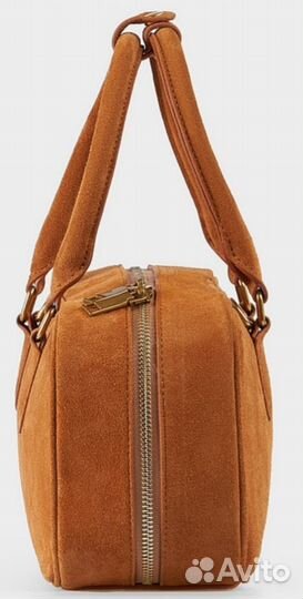 Сумка из натуральной замши Love republic