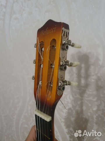 Классическая гитара б/у belucci объявление продам
