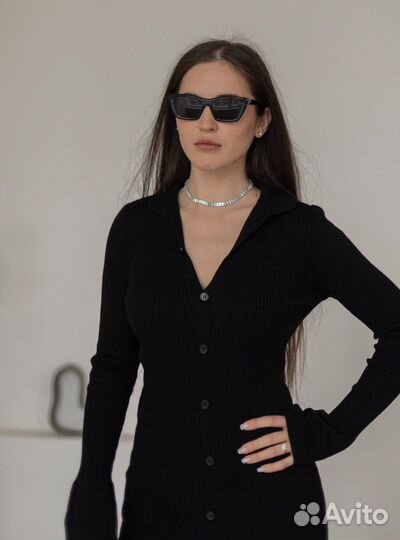 Платье трикотажное