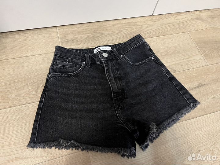 Джинсовые шорты Zara 34