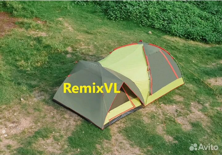 Видео обзор водонепроницаемая 2х комнатная палатка