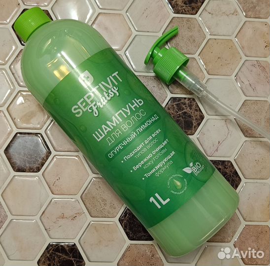 Шампунь для волос в ассортименте 1 литр