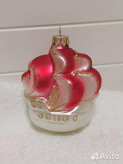 Елочная игрушка Корабль Алые Паруса
