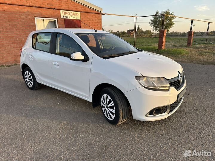 Renault Sandero 1.6 МТ, 2016, 137 750 км