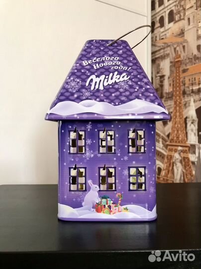 Новогодний домик Milka