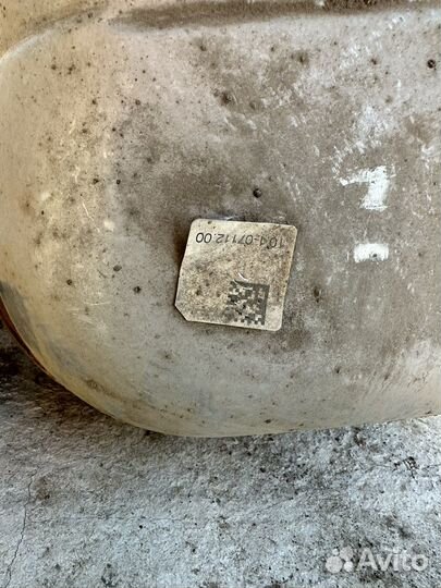 Глушитель на Audi A5 B9