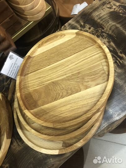 Поднос деревянный
