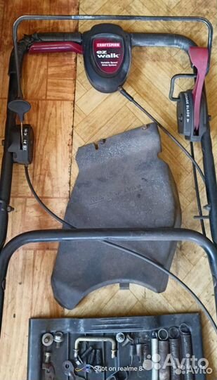 Газонокосилка на запчасти сrаfтsмan 37704 самоходн