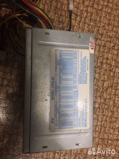 Блок питания 400w