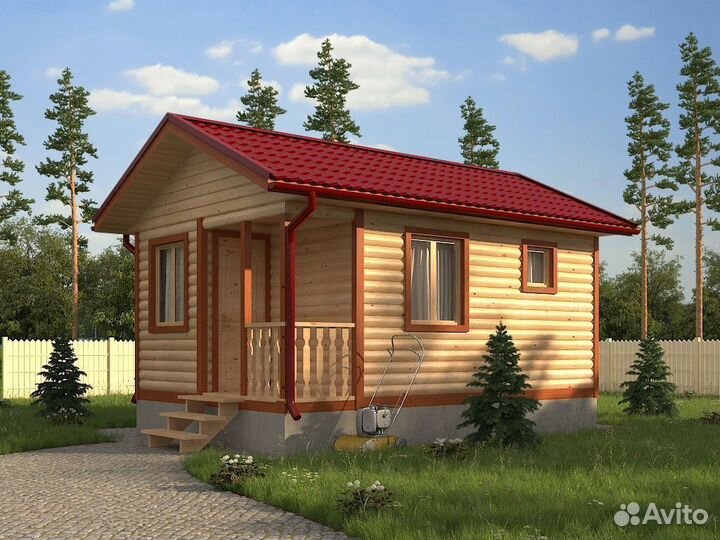 Жиздра. Строим большие-маленькие мобильные бани