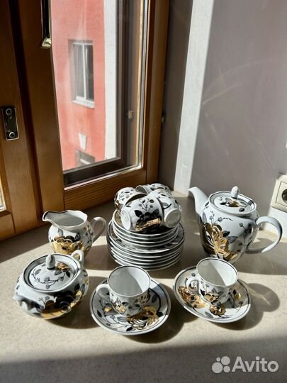 Кофейный сервиз Вербилки СССР