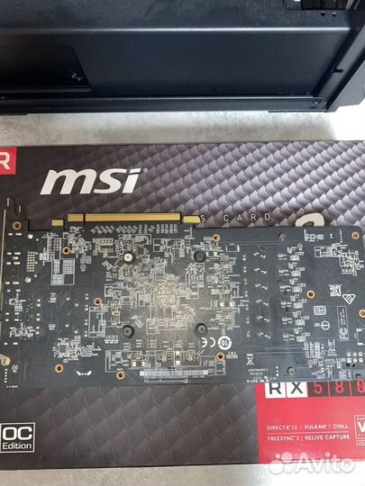 Видеокарта rx 580 8gb msi