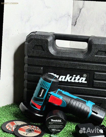 Mini ушм Болгарка Makita 18V (Арт.80022)