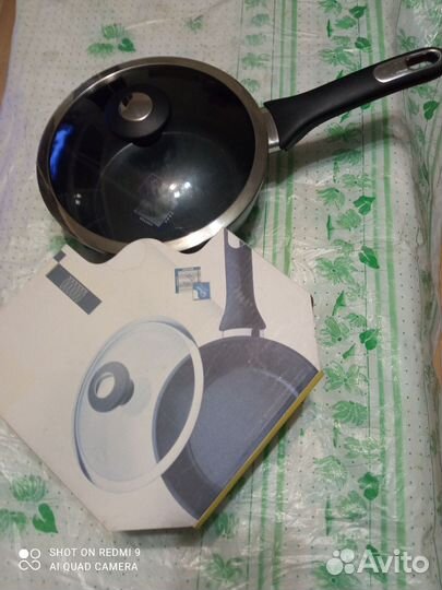 Сковорода сотейник со стеклянной крышкой
