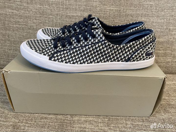 Кроссовки кеды слипоны Lacoste 37